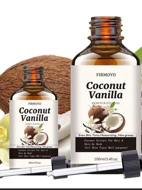 Coconut Vanilla Moisturizing Oil 30ml (PREVIEW)